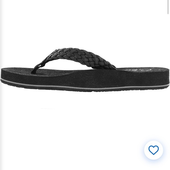NWT Cobian Women's Braided
Bounce Flip-Flops Sz 9 in black! - Picture 3 of 9